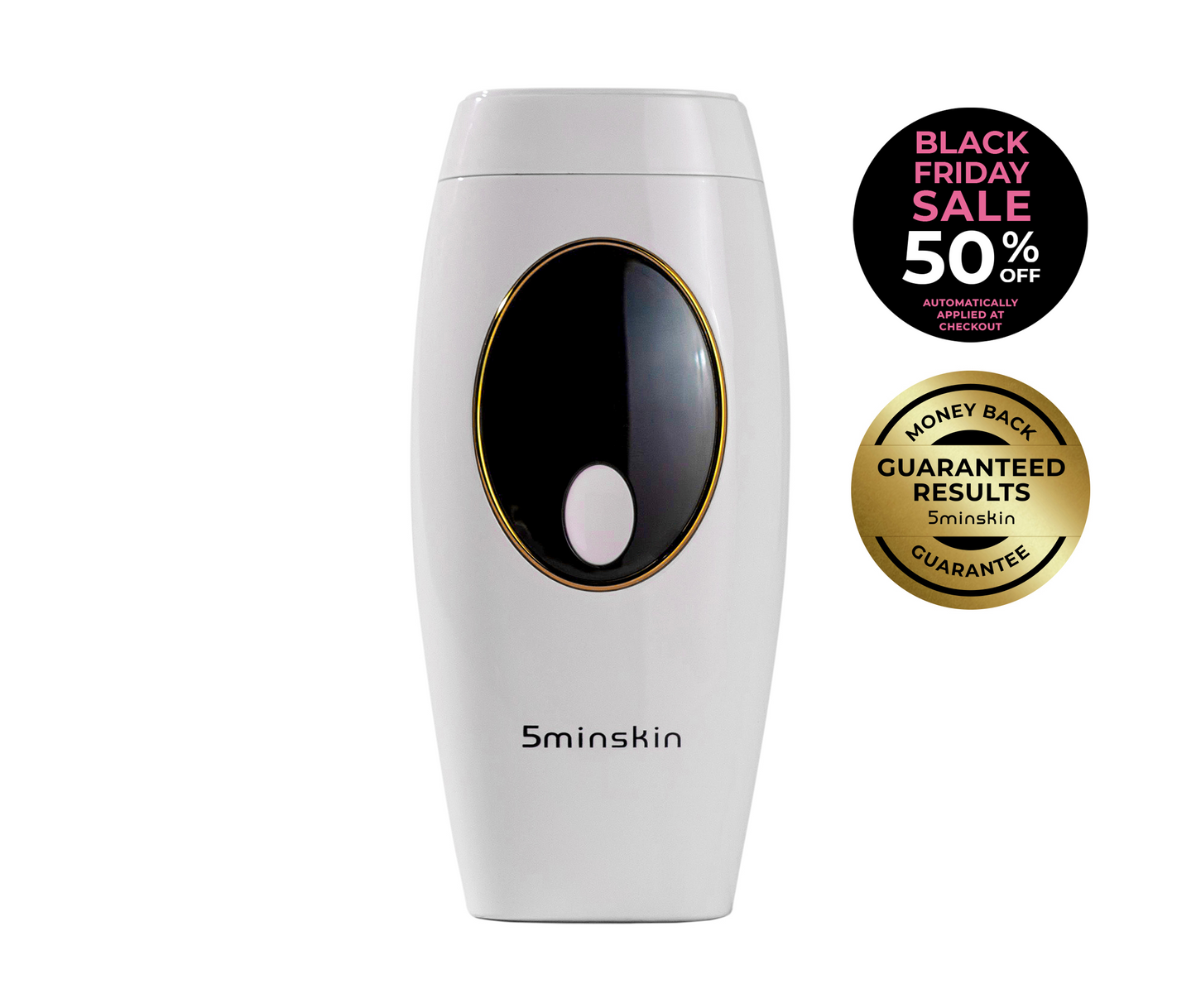 5MINSKIN AT-HOME LASER HAIR REMOVAL HANDSET - 50% OFF BLACK FRIDAY SALE